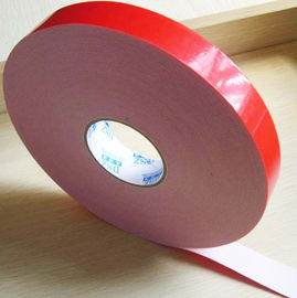 De plakband met twee kanten bedekte sterke acryllijm met PE schuim steunend materiaal met een laag
